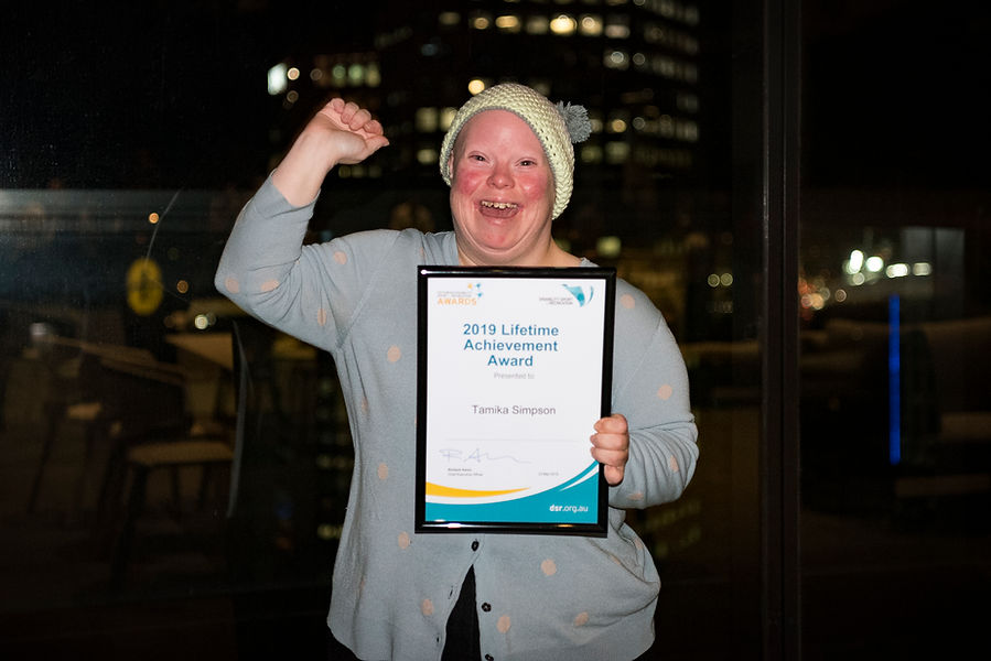 Tamika Simpson DSR Awards by Donna Killeen