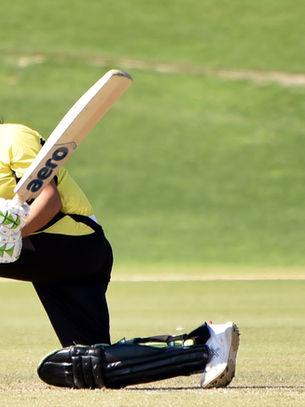 Bhavi Devchand playing cricket 