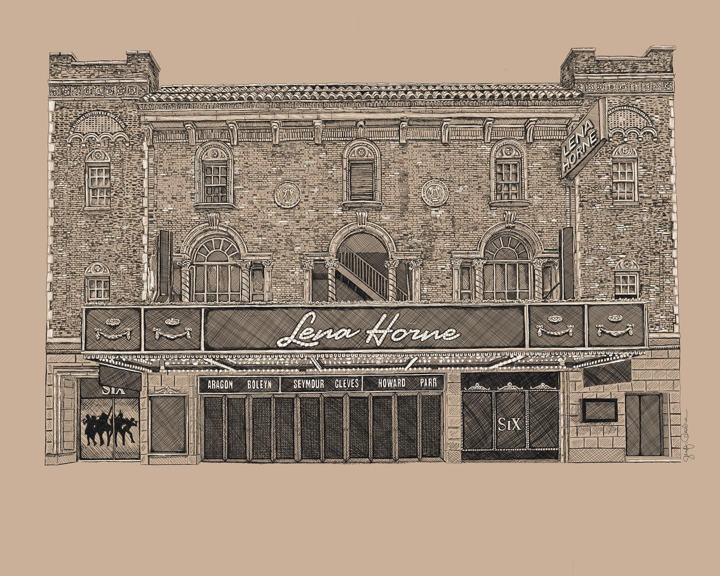 Lena Horne Theatre Archival Print