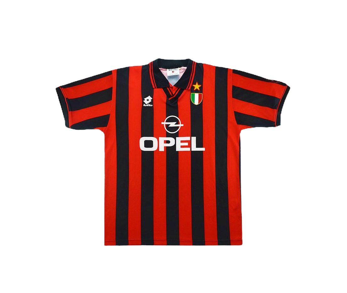 AC Milan 1996/1997 1ª Equipación Retro