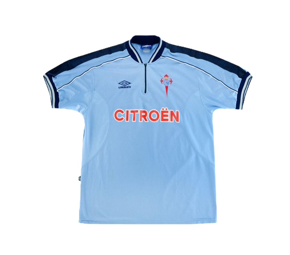 Celta de Vigo 2000/2001 1ª Equipación Retro