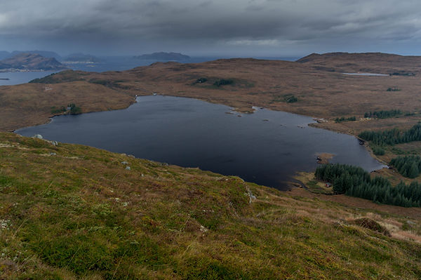 Lisjevatnet frå Skeidsnakken