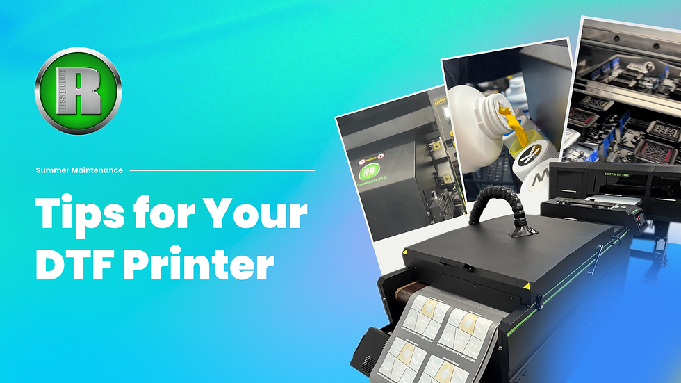 Summer Maintenance Tips for Your DTF Printer