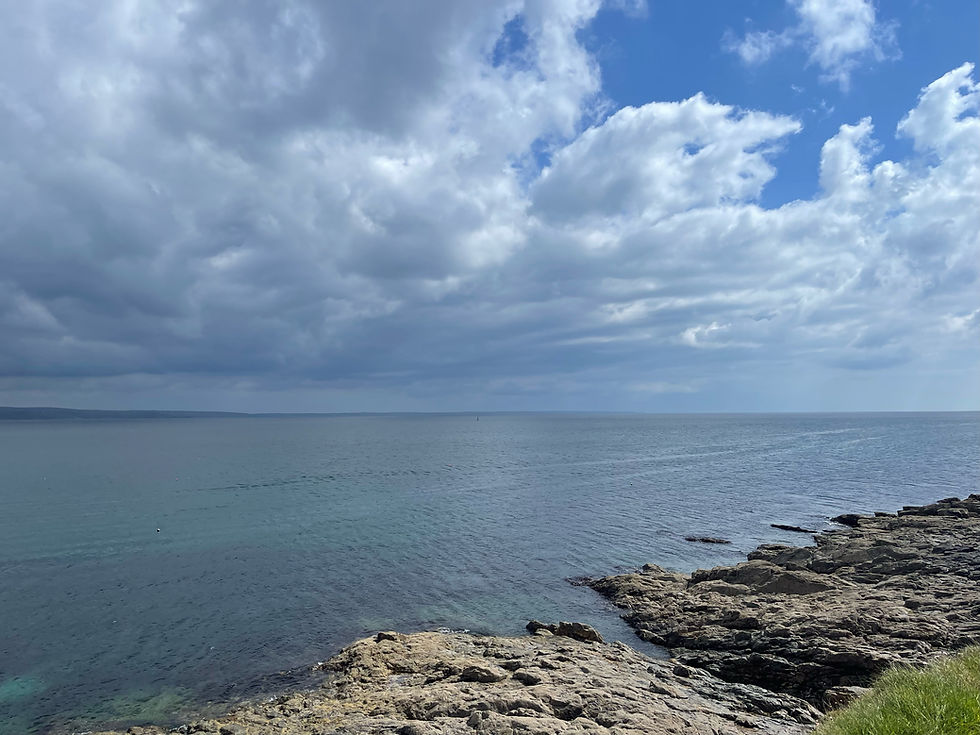 A beautiful sea view in Cornwall