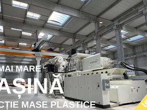 Inovație. Cea mai mare mașină de injecție mase plastice din lume!