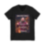 Thumbnail: FORCED TO EMBRACE Womens Unisex Jersey Short Sleeve V-Neck Tee
