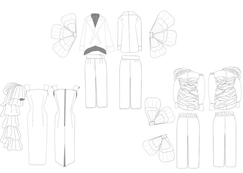 Flat sketches
