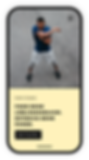 Mobile Fitness-Website mit Buchungen erstellt mit Wix.