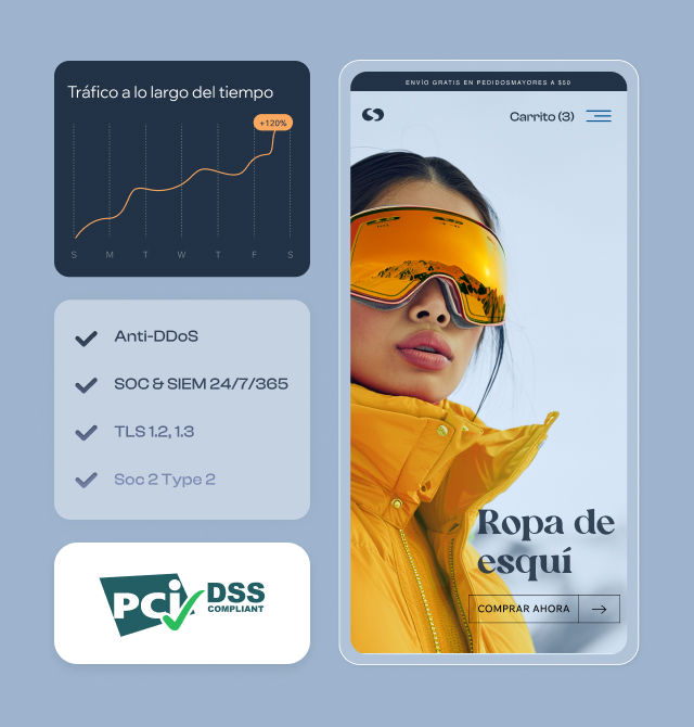 Infraestructura para crear tiendas online
