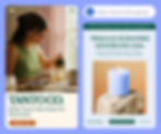 Colagem ilustrativa de uma marca de eCommerce. À esquerda, indicadores de desempenho, carregamento rápido e emails profissionais. Ao centro e à direita, o design do site de velas exibido em versões desktop e mobile com imagens de produtos.