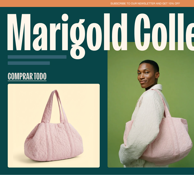 Tienda online de moda creada con Wix