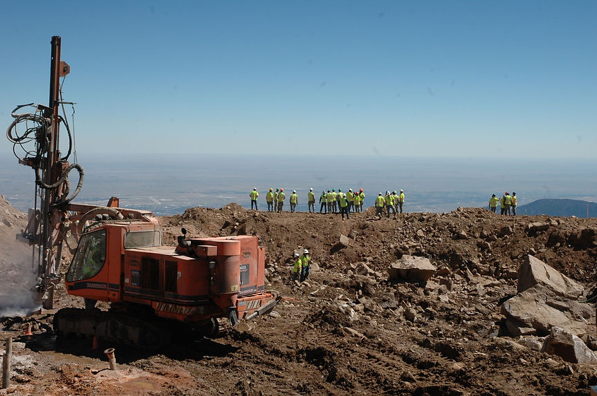 Pikes Peak Summit Complex Construction