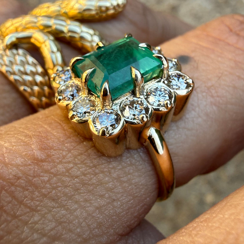 縮圖：~SIATUVAI~ large diamonds x ocean emerald 