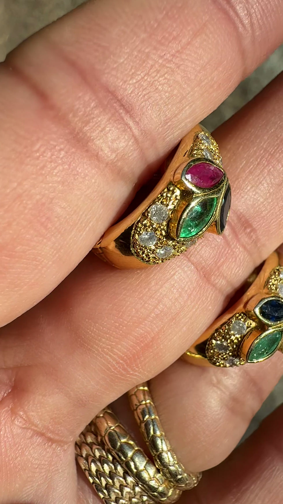 サムネイル： ~NANAYA~ antique inspired vintage earrings 