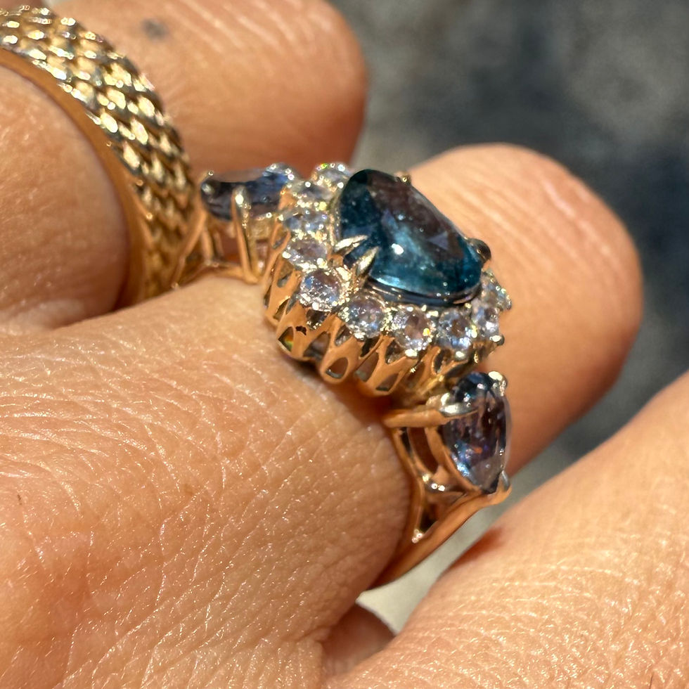 Miniatura: ~A LOVERS HOPE~ blue spinel 