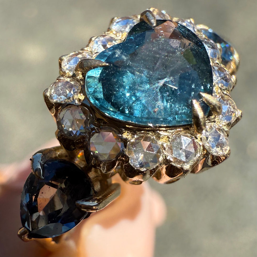 Miniatura: ~A LOVERS HOPE~ blue spinel 