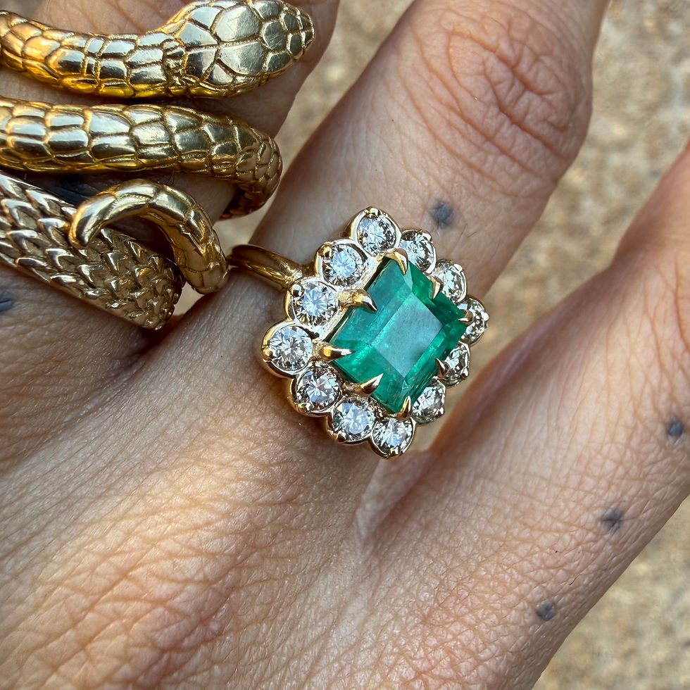 縮圖：~SIATUVAI~ large diamonds x ocean emerald 