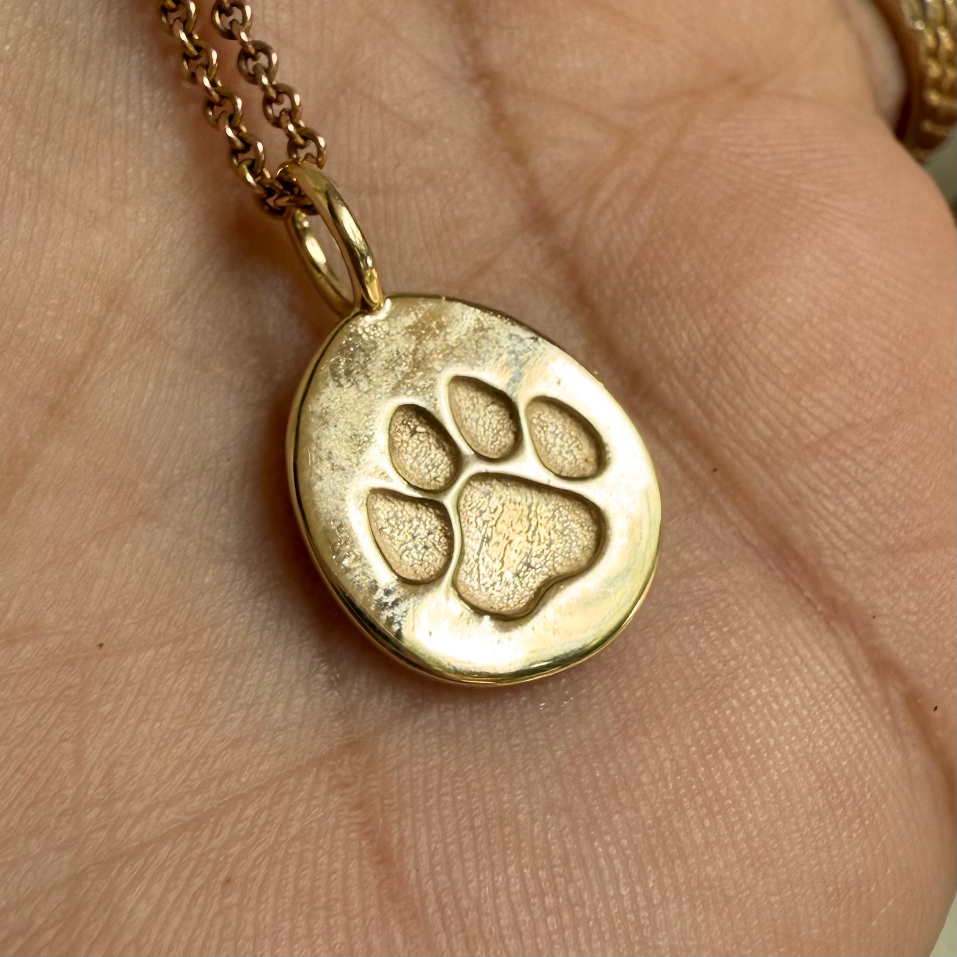 ~ PAW PENDANTS only love is real ~ charity paw charm 