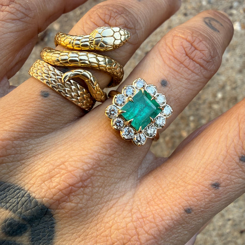 縮圖：~SIATUVAI~ large diamonds x ocean emerald 
