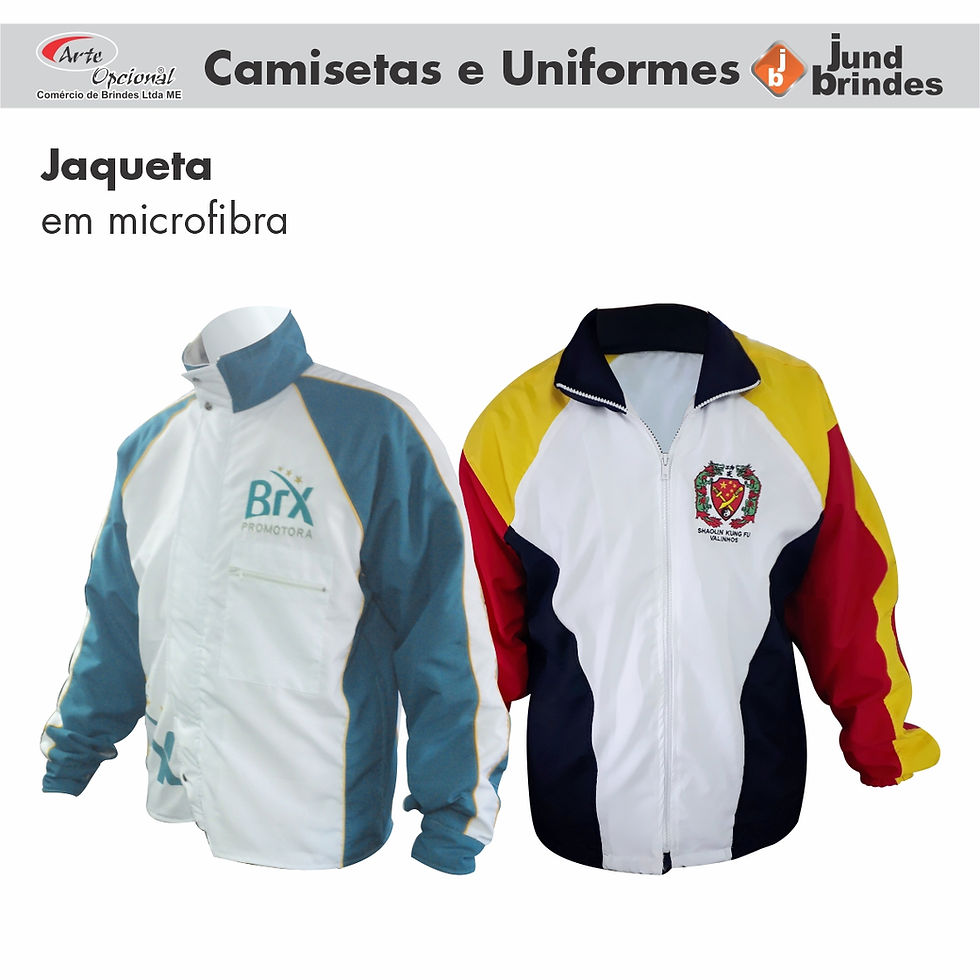 Jaqueta em Microfibra