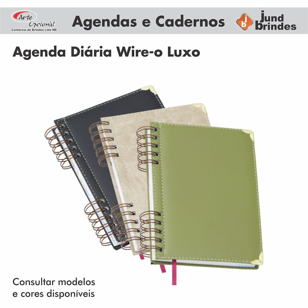 Agenda Diária Wire-o Luxo