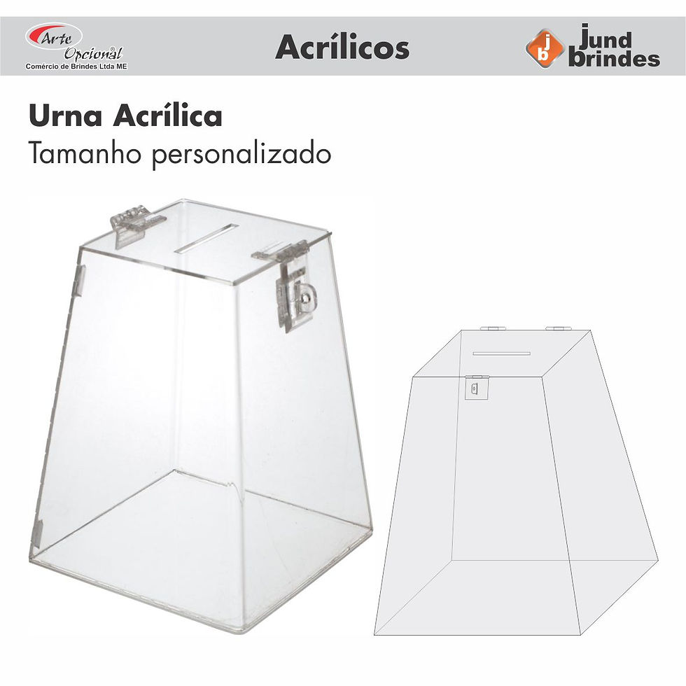 Urna Acrílica