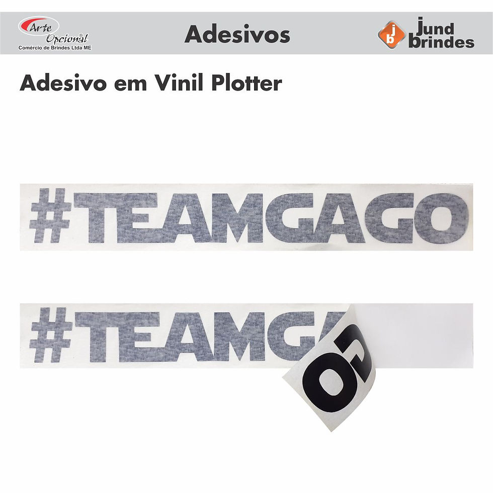 Adesivo em Vinil Plotter