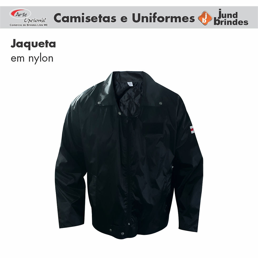 Jaqueta em Nylon