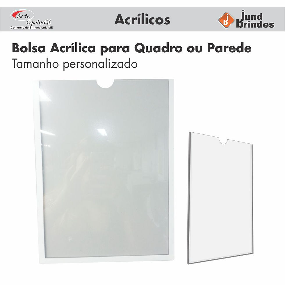 Bolsa Acrílica