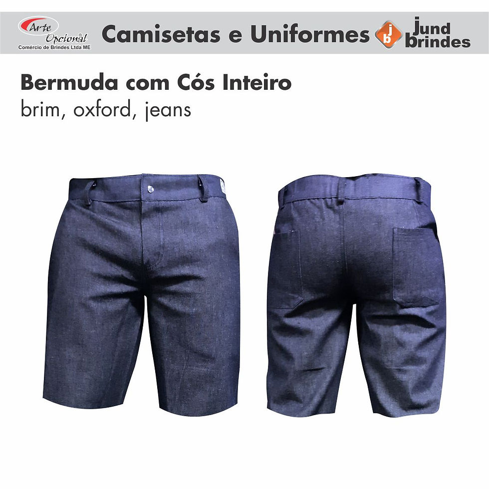 Bermuda com Cós Inteiro