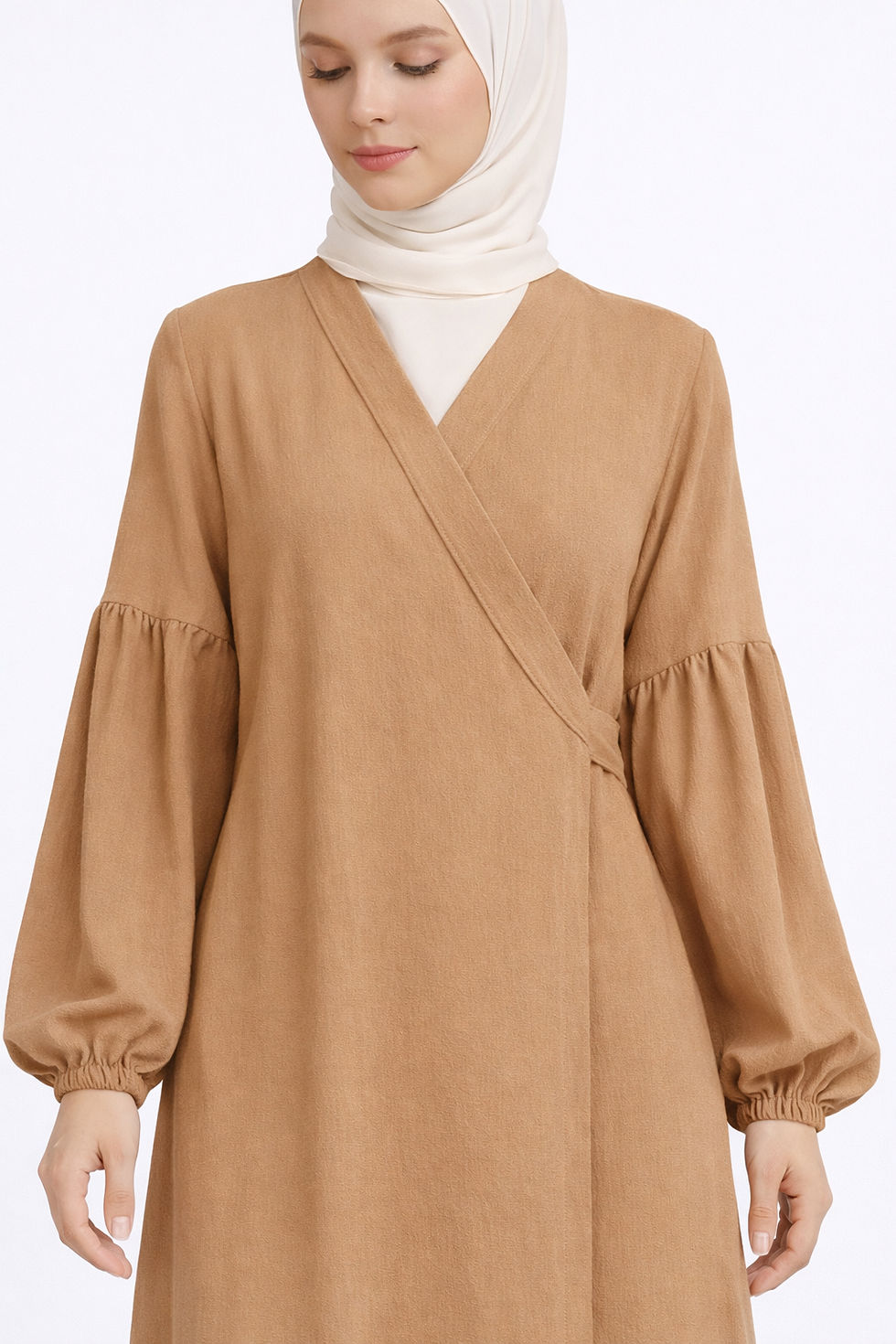 Küçük resim: Bal Karamel Aerobin Ev-Namaz Elbisesi        