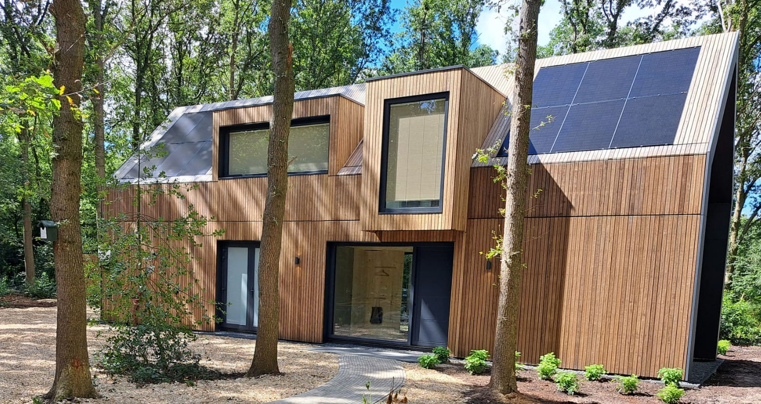 interiordesign prefab home ecohome CLT eco bosvilla waterentimberhome scandihome luxe vakantiehuis boshuis bosvilla natuurhuisje