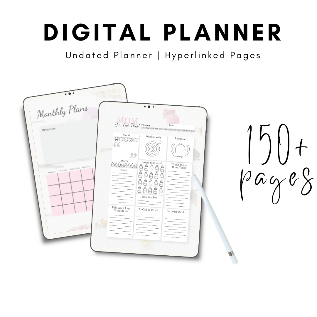 Digital Mom Boss planner