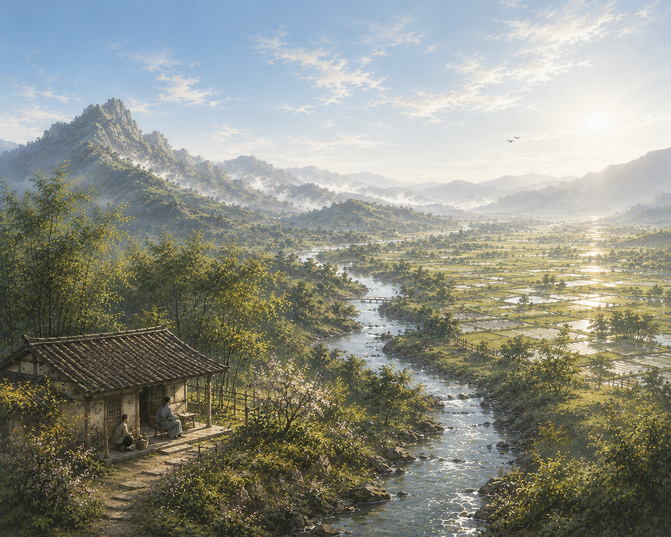 江城子·梦中了了醉中醒 I see my previous life in Yuanming