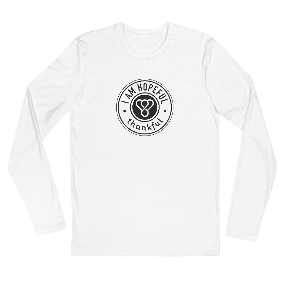 Thumbnail: “I am Hopeful” Seal Long Sleeve Men’s Crew T-Shirt