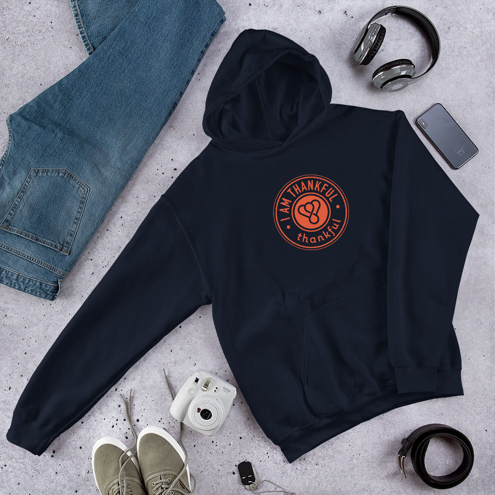 Thankful "I Am Thankful" Seal Unisex Hoodie