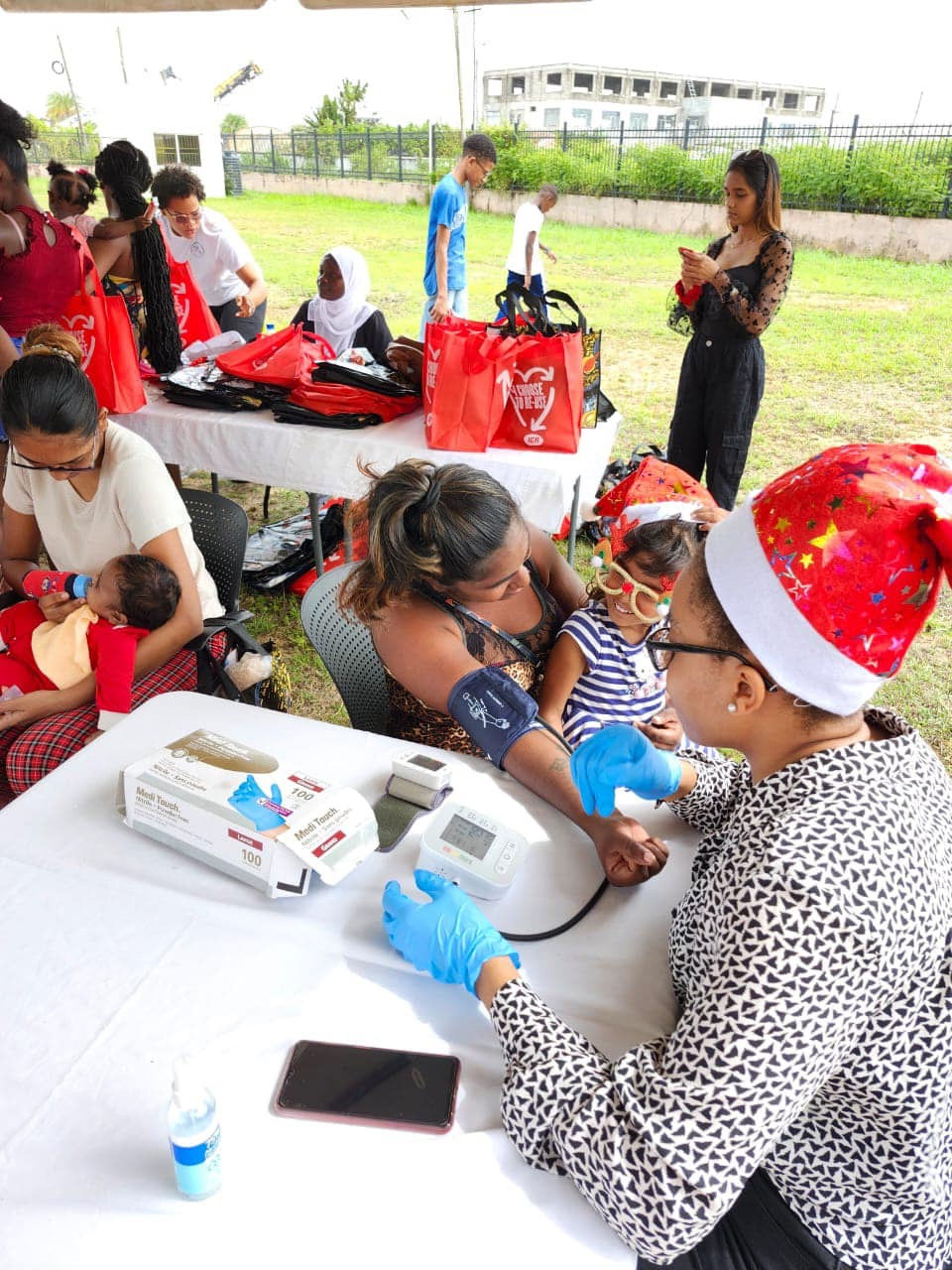 Health screening providing community residential support.