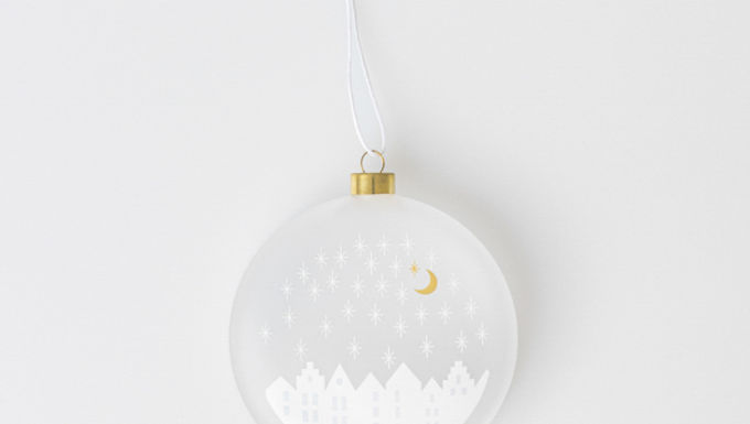 Décoration de Noël MEDAILLON VILLE