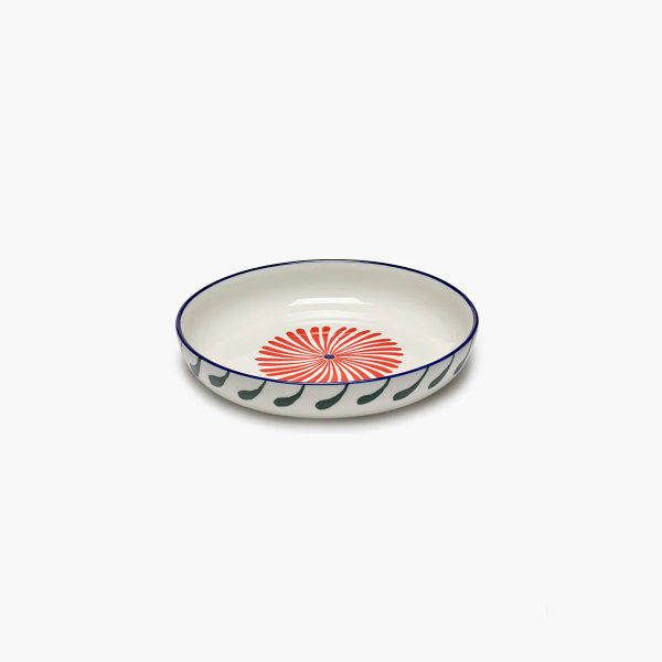 Miniature : Plat rond BAZAAR rouge