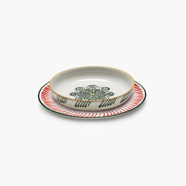 Miniature : Plat rond BAZAAR jaune