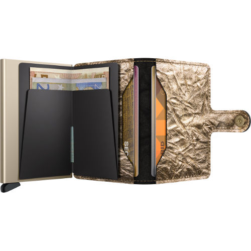 Miniature : Porte-cartes MINIWALLET CRUNCH Gold
