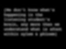 We don’t know what’s happening in the listening student’s brain, any more than we understand what is afoot within xylem & phloem