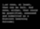 …or none, at least, that can be felt. And none, either, that could be quantified, assessed and submitted as a Distinct Learning Outcome