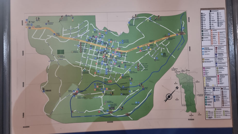 Vilcabamba map
