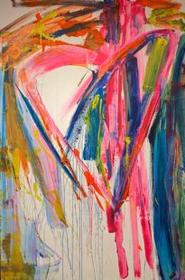 Œuvre de Simonas Gelminauskis intitulée Love
à la Galerie d'art contemporain ‘The Muisca’ à Paris