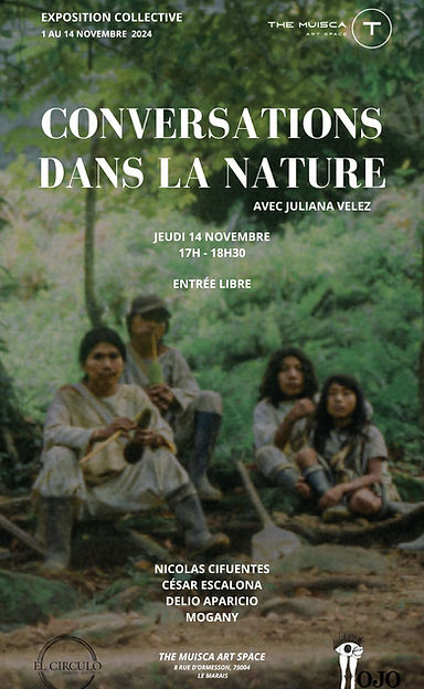 Conversatoire avec les artistes de l'exposition Résonances de la Nature