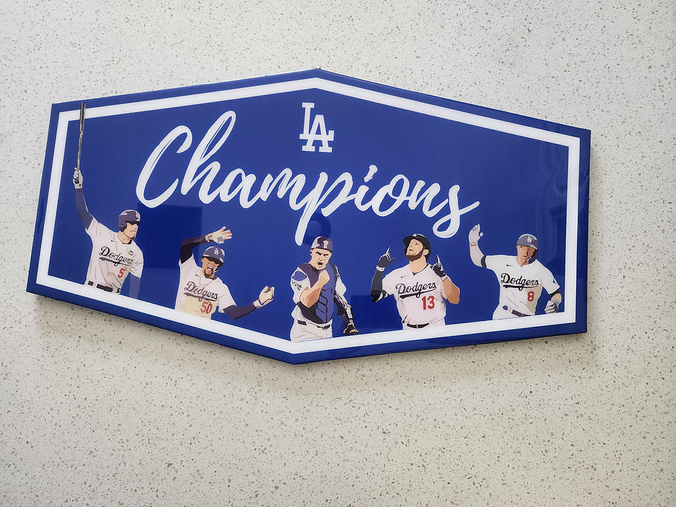Thumbnail: 3ft LA Champions Sign