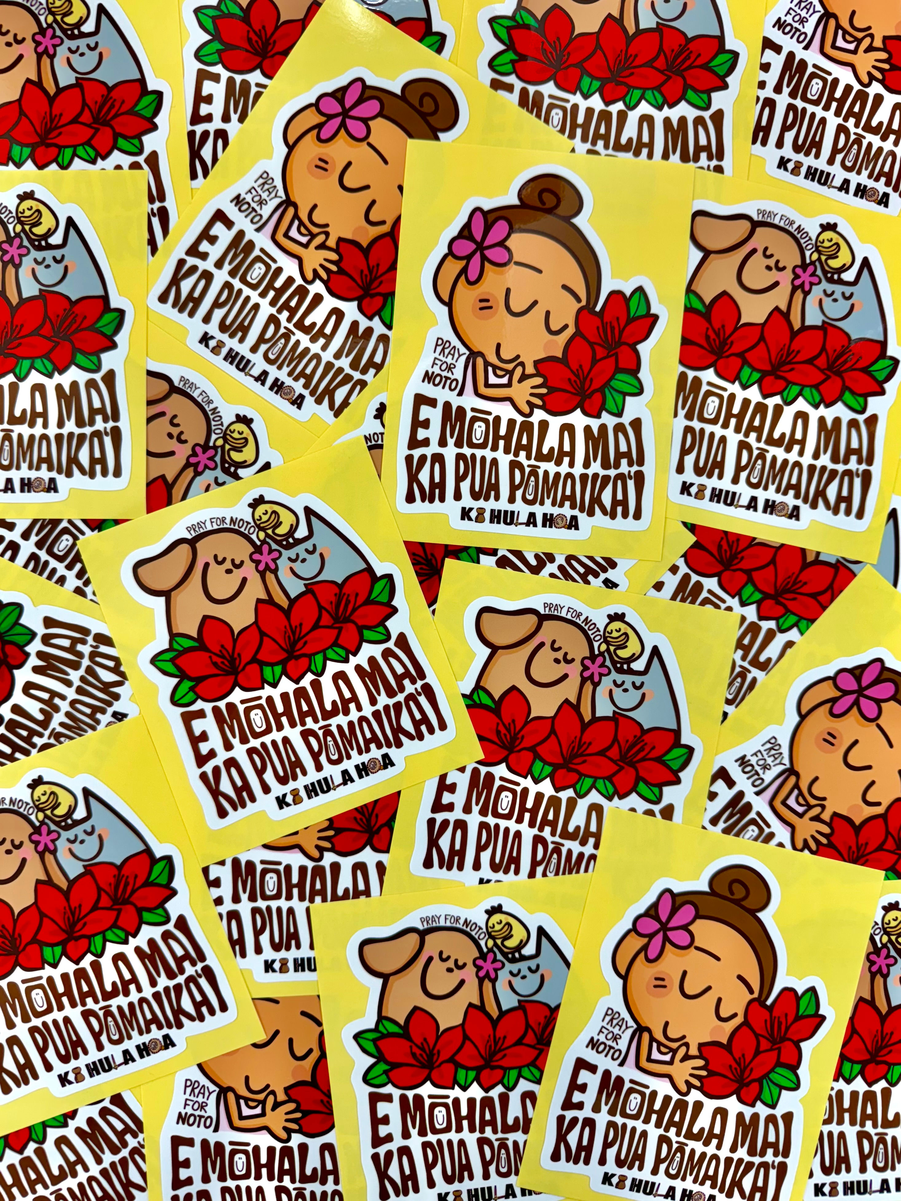 ステッカー 能登チャリティー（2枚セット）