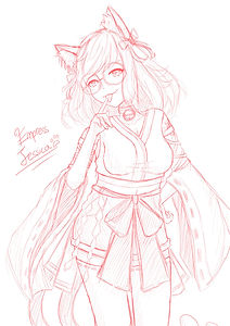 Sakumochi Anime Art Comission