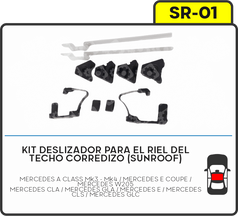 KIT DESLIZADOR PARA EL RIEL MERCEDES BENZ A200